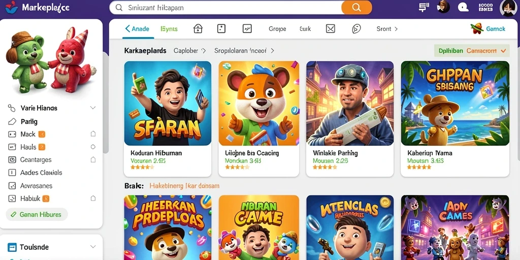 Tampilan antarmuka yang menarik dan intuitif.