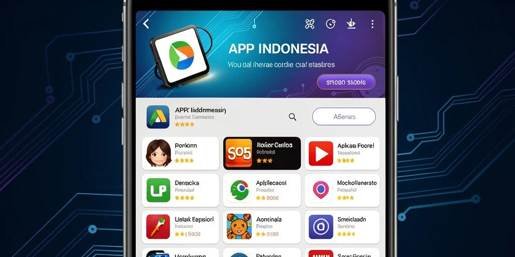 Tampilan awal aplikasi IDNRAJA yang menarik.
