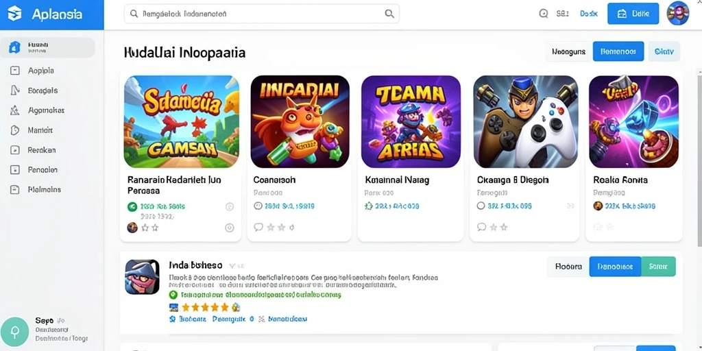 Tampilan antarmuka yang modern dan user-friendly.