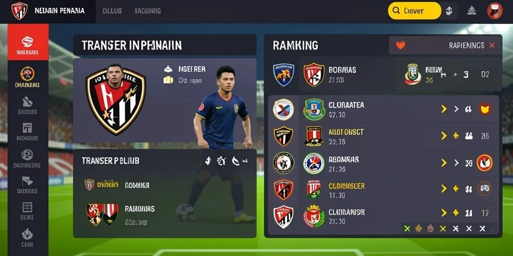 Tampilan grafik yang menarik dan penuh warna.