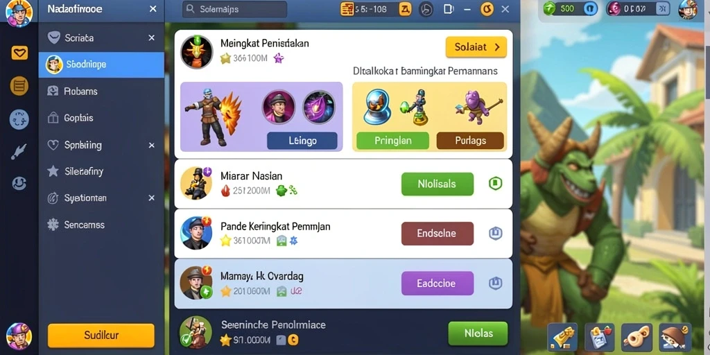 Tampilan antarmuka yang menarik dan mudah digunakan.