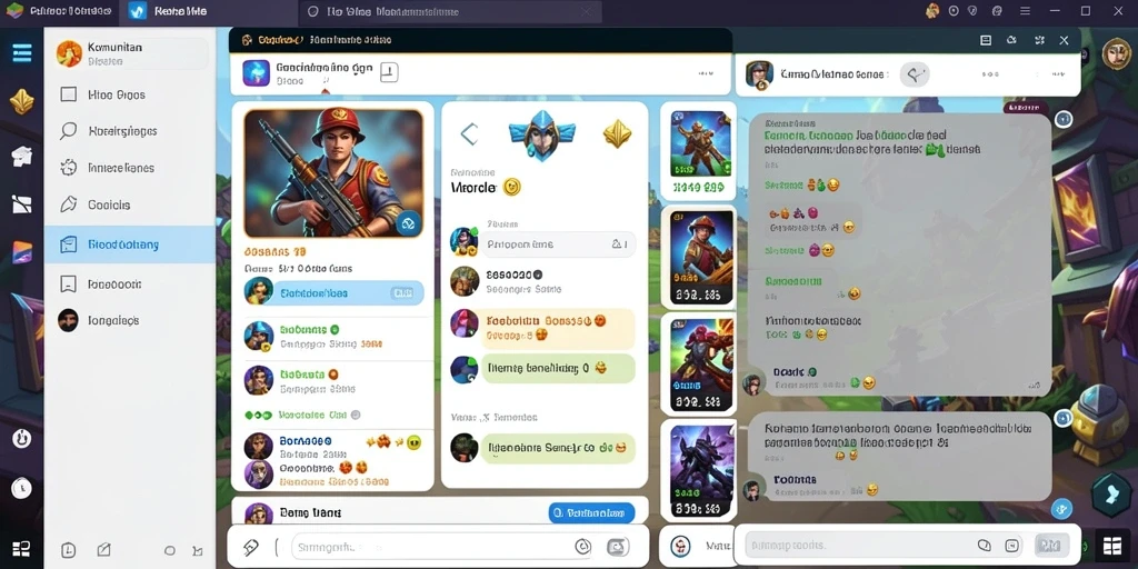 Tangkapan layar menunjukkan karakter utama dalam petualangan.