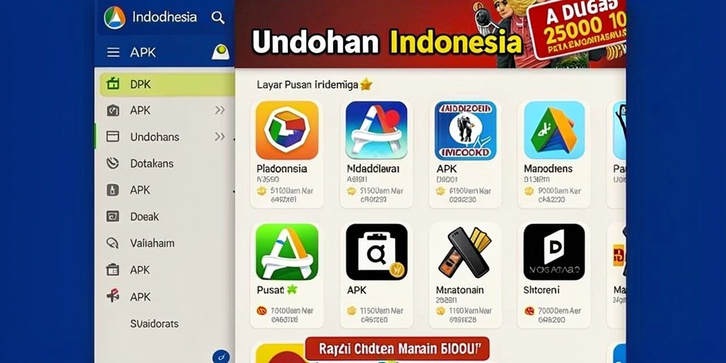 Tampilan utama aplikasi PC777 yang menarik dan intuitif.