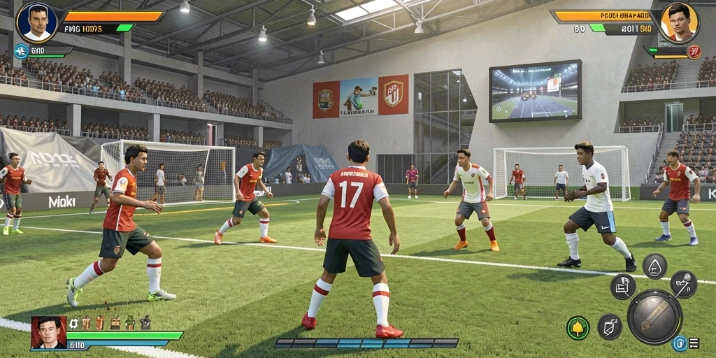 Screenshot menggambarkan aksi seru dalam RPRR.