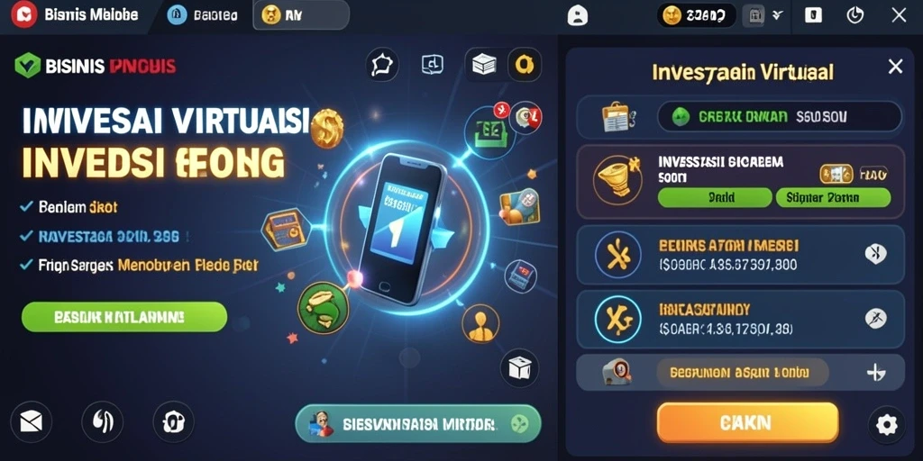 Tangkapan layar menampilkan grafik yang memukau.