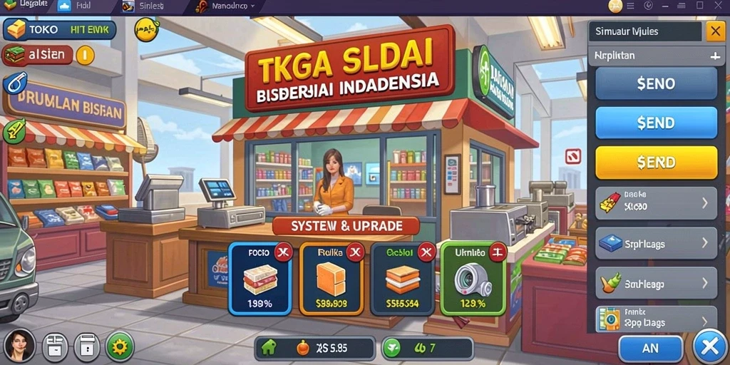 Tampilan antarmuka yang user-friendly.