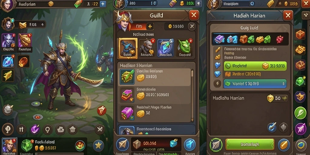 Tampilan utama game SULTANSLOT dengan berbagai pilihan slot.