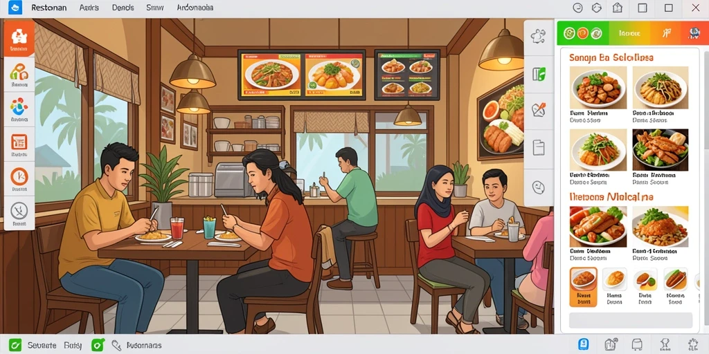 Tampilan antarmuka yang intuitif dan mudah digunakan.