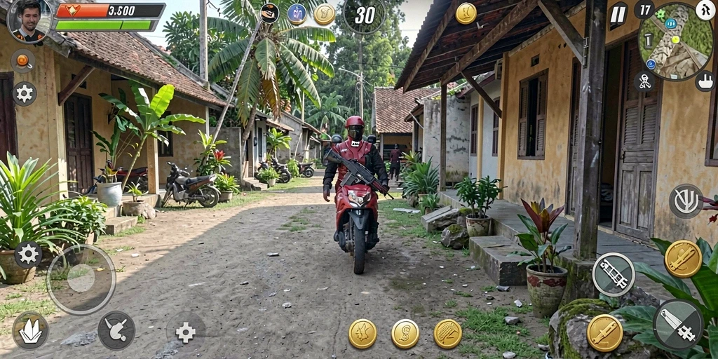 Tampilan antarmuka utama yang menarik dan user-friendly.