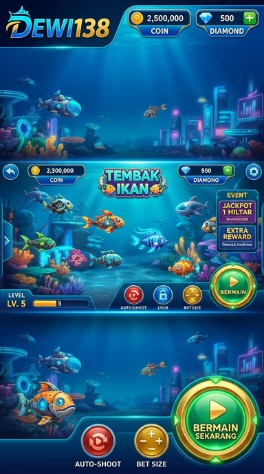 Cuplikan layar menu unduhan dewi138 untuk perangkat Android